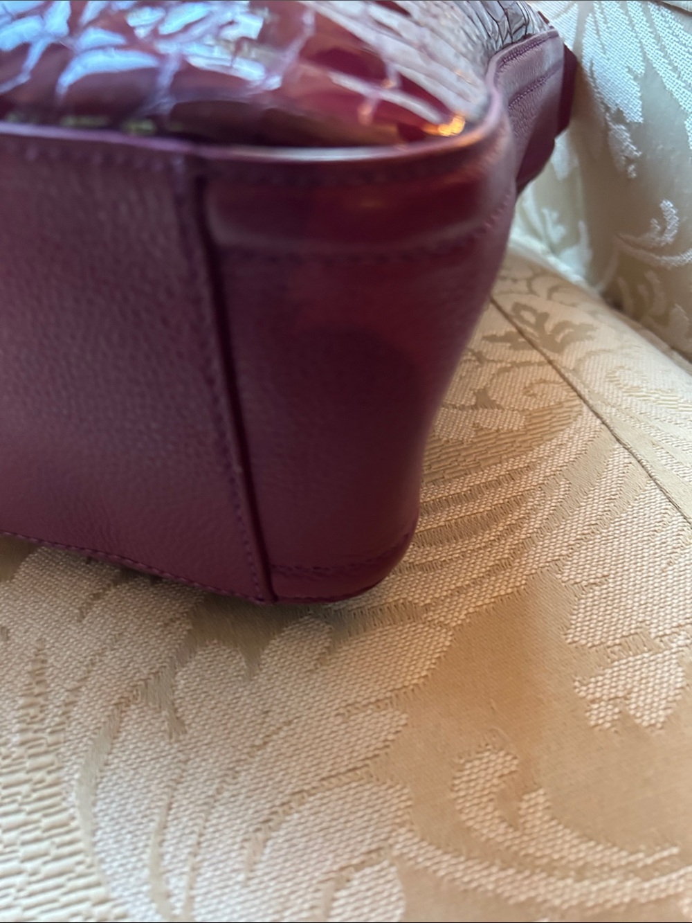Brighton Cherie Collection Shoulder Bag in Guavaberry Y2K Retired Bag in EUC - Picture 12 of 14